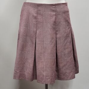 Dennis Uniform Girls Plaid Skort G16  Pleated Red!/White